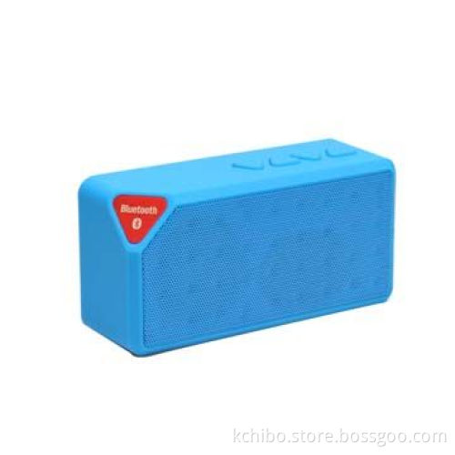 Portable Bluetooth Speaker with FM Radio, Measures 108 x 36 x 54mm